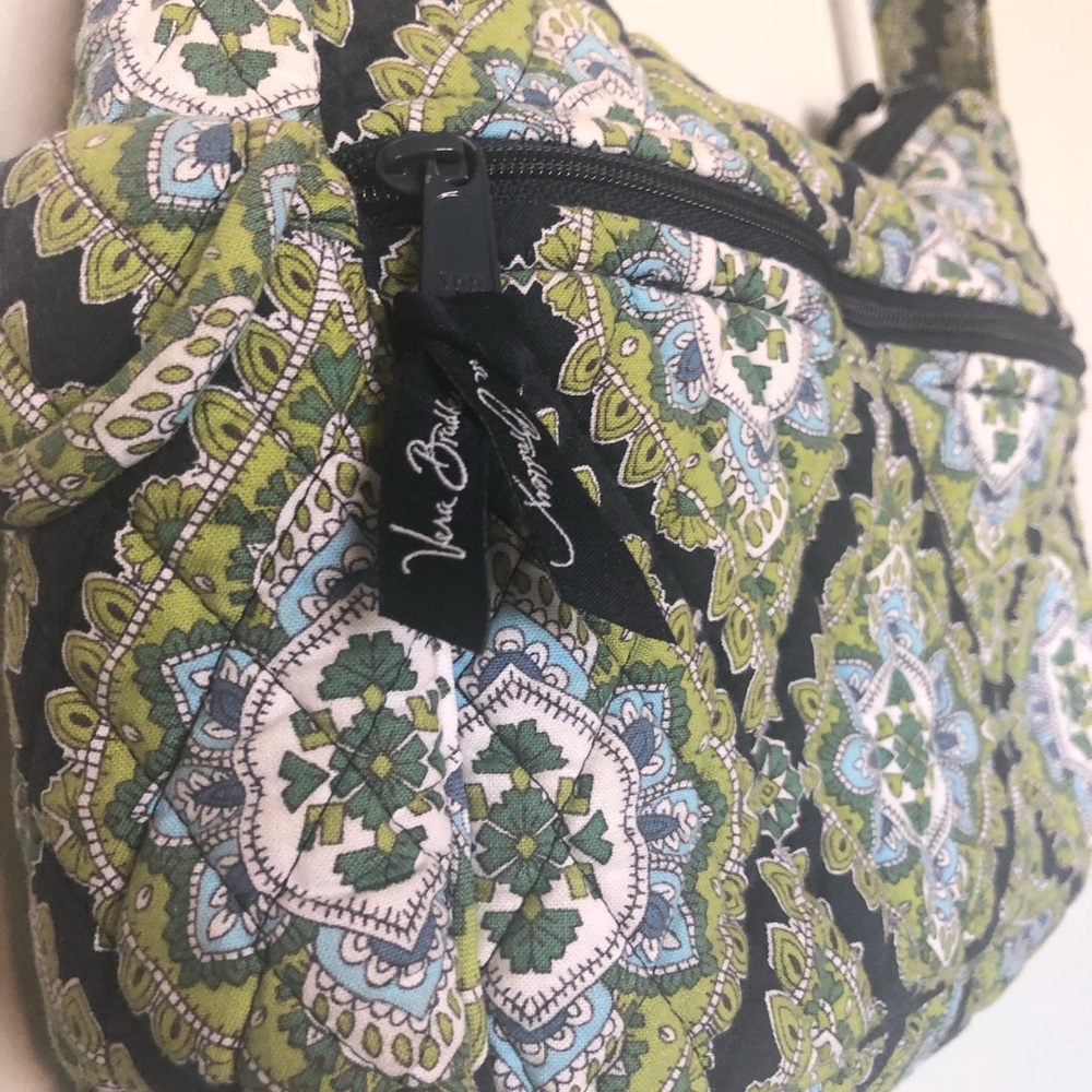 🌔Vera Bradley Cambridge Maggie purse green